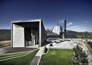Salewa HQ Bolzano. Foto di Oskar Dariz courtesy Stahlbau Pichler