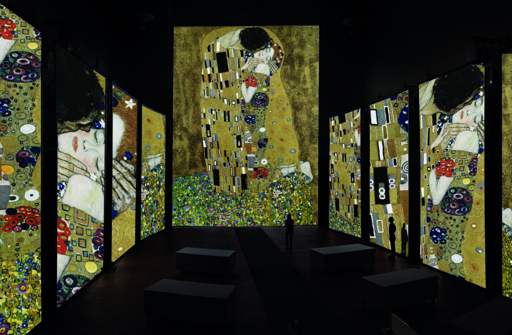 G. Klimt, Il bacio, olio su tela, 1907-1908, Oesterreichische Galerie im Belvedere, Vienna